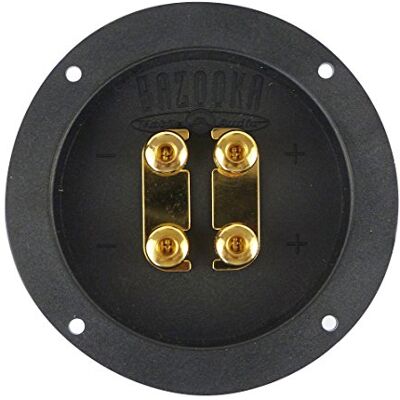 Dynavox Modello 090003 - Terminale altoparlante bifilare resistente agli urti Dynavox Modello 090003 - Terminale altoparlante bifilare resistente agli urti
