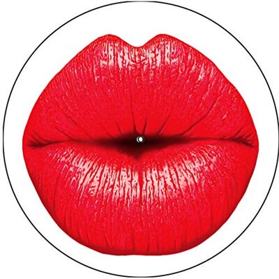 Generic Slipmat Slip Mat Scratch Pad Feltro per qualsiasi 12" LP DJ Vinyl Giradischi Giradischi Grafica personalizzata Lips Kiss Generic Slipmat Slip Mat Scratch Pad Feltro per qualsiasi 12" LP DJ Vinyl Giradischi Giradischi Grafica personalizzata Lips Kiss