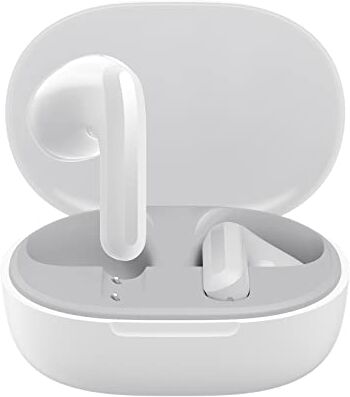 Xiaomi Redmi Buds 4 Lite cuffie bluetooth 5.3, 20 ore di durata della batteria, IP54 impermeabile, Touch Control, auricolari bluetooth con cancellazione del rumore AI per le chiamate, Bianco