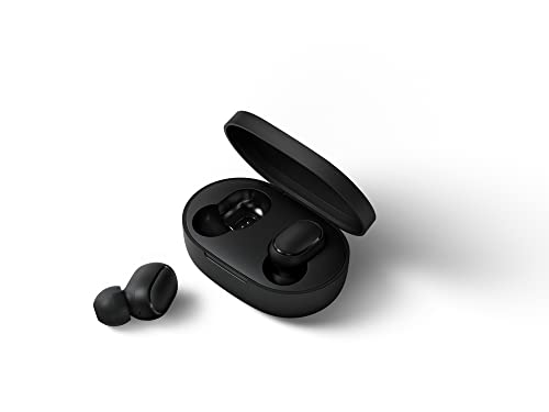 Xiaomi Mi True Wireless Basic S Cuffie Bluetooth 5.0 Bassi stereo con microfono Cuffie a mani libere con controllo AI Nero （Versione globale）