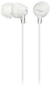 Sony Mdr-Ex15Lp Cuffie In-Ear, Auricolari in Silicone, Bianco