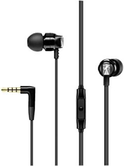 Sennheiser CX 300s Microcuffia Microfonica Tipo Ear Canal con Comandi Remoti Universali, Nero