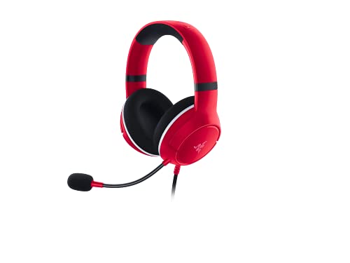 Razer Kaira X Cuffie da Gioco Cablate Per Xbox Series X, S (Driver Triforce 50mm, Microfono Cardioide Hyperclear, Controlli Integrati, Compatibilità Multipiattaforma) Rosso