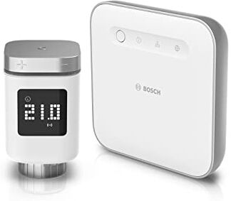 Bosch set base riscaldamento, con controllo via app, compatibile con Apple HomeKit, Amazon Alexa e Google Assistant Amazon Edition