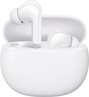 Xiaomi TWS Auricolari wireless, Bluetooth 5.3 a bassa latenza, cuffie da gioco con cancellazione del rumore chiamata AI, impermeabile IP54, tempo di riproduzione 30 ore, cuffie