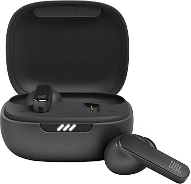 JBL LIVE PRO 2 TWS Auricolari True Wireless, Cuffie In-Ear Bluetooth Senza Fili con Cancellazione Adattiva del Rumore e 6 Microfoni, Impermeabili IPX5, fino a 40h di Autonomia Combinata, Nero