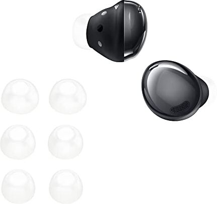 kwmobile 6X Auricolari di Ricambio Compatibile con Samsung Galaxy Buds 2 PRO Gommini sostitutivi in Silicone 3 Misure Bianco