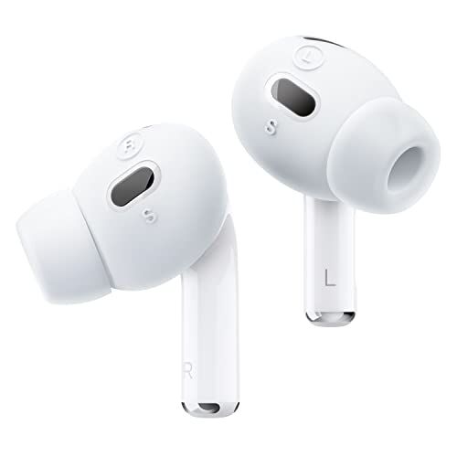 elago [6 Paia] Earbuds Punte Auricolari Copertura Auricolari Compatibile con AirPods Pro 2 [3 Taglie: Grande + Media + Piccola], Compatibile con Apple AirPods Pro 2a Generazione (Nightglow Blu)