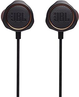 JBL Quantum 50 Auricolari Gaming In Ear con Cavo, Headset Cuffie da gioco con Microfono su Cavo, compatibilità Multipiattaforma PC e Console, Nero