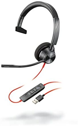 Plantronics Poly Headset Blackwire C3310-M monaural USB-A