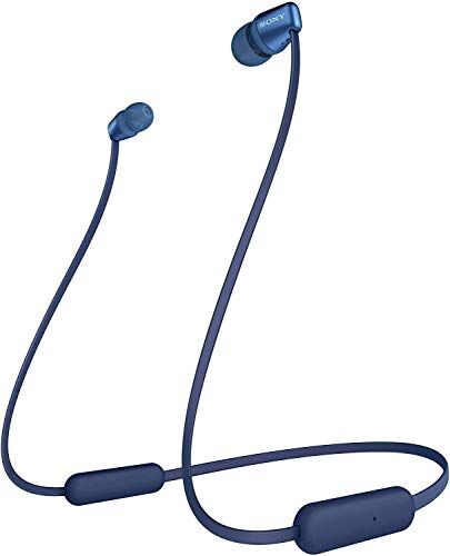 Sony Wi-C310 Cuffie Wireless In-Ear, Compatibile con Google Assistant E Siri, Batteria Fino a 15 Ore, Bluetooth, Senza fili, Blu, ‎15.6 x 9.2 x 4.1 cm 80 grammi