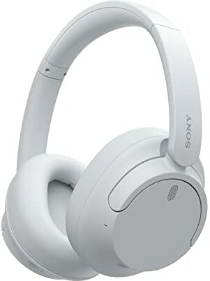 Sony WH-CH720N   Cuffie Wireless con Noise Cancelling, Connessione Multipoint, Fino a 35 ore di durata della batteria e Ricarica Rapida Bianco