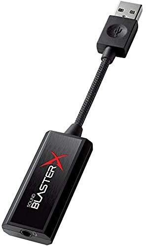 Creative Sound BlasterX G1 Scheda Audio Portatile 7.1, Nero