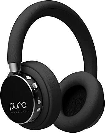 Puro Sound Labs BT2200-Plus Cuffie Bluetooth per Bambini con Limitazione del Volume Cuffie più Sicure per Bambini Qualità Audio da Studio e Isolamento del Rumore – Nero