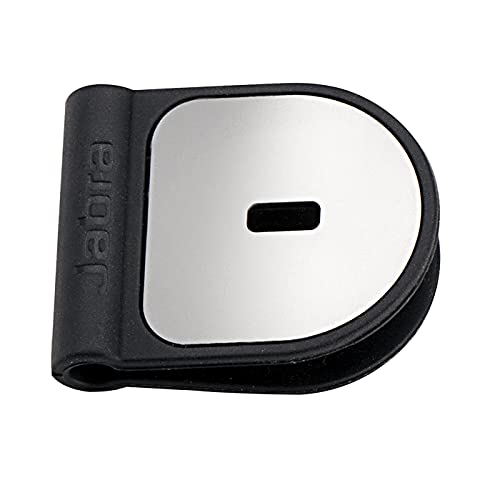 Jabra Kensington Lock Adapter – Antifurto per tutti gli altoparlanti conferenze cuffie USB cablate – Nero/Argento