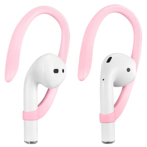 ICARER Earhooks per AirPods 1 AirPods 2 AirPods 3 AirPods Pro e AirPods Pro 2, Headset Ear Hooks per attività Sportive per Apple AirPods 1 AirPods 2 AirPods 3 AirPods Pro e AirPods Pro 2-Rosa