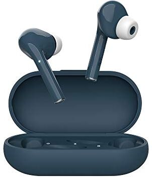 Trust Mobile Nika Touch Cuffie Bluetooth In-Ear Auricolari Senza Fili (Microfono Integrato, 16 Ore di Tempo di Utilizzo) Blu, Taglia Normale