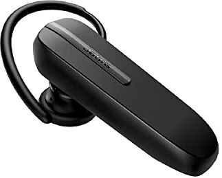 Jabra Talk 5 Auricolare Mono Cuffia Mono Wireless per Chiamate Nitide, Semplice Accoppiamento al Cellulare, Batteria di Lunga Durata, fino a 11 Ore con Una Sola Carica, Nero