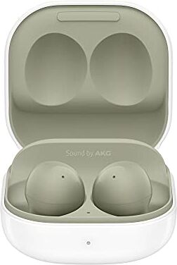 Samsung Galaxy Buds2 Cuffie Bluetooth, True Wireless, Cancellazione attiva rumori, Audio bilanciato, IPx2, Ergonomici Peso 5g/auricolare, Olive (Green)