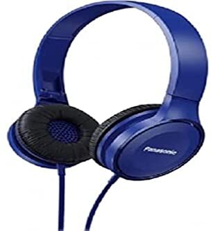 Panasonic RP-HF100E Cuffie stereo, Colore Blu