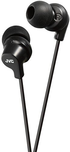 JVC Auricolari in-ear con suono potente, colore: nero