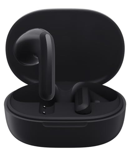 Xiaomi Redmi Buds 4 Lite Cuffie Bluetooth, Auricolari Wireless con Cancellazione rumore AI per le chiamate, Cuffiette Controllo Touch, fino a 20 ore di Riproduzione, Driver dinamico da 12 mm, Nero