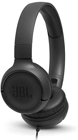 JBL Tune 500 Head-band Binaural Wired Black mobile headset - Mobile Headsets (Wired, Head-band, Binaural, Circumaural, 20 - 20000 Hz, Black)