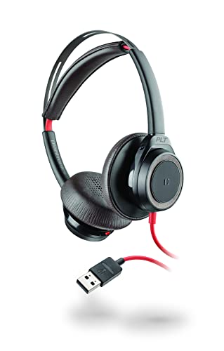 Plantronics Blackwire C7225 Cuffie stereo USB ANC, colore: Nero