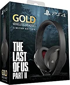 Sony PlayStation 4 The Last Of Us Parte II Gold Wireless Headset Limited Edition [Esclusiva Amazon]