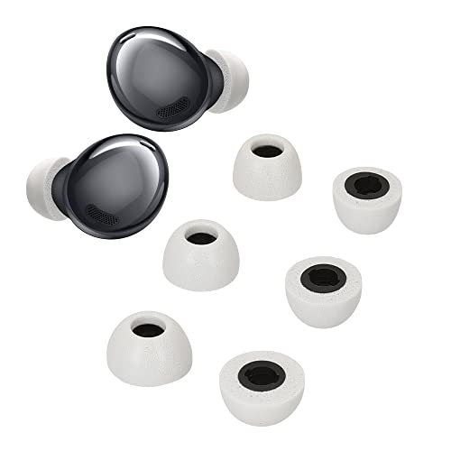 kwmobile Gommini Auricolari Memory Foam Set da 6 Compatibile con Samsung Galaxy Buds Pro Gommini Cuffie In Ear Schiuma 3 Size grigio