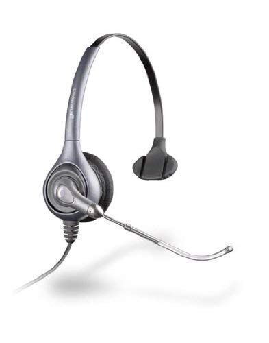 Plantronics HW351/A Cuffie monaurali Supraplus con cavo, leggere e confortevoli, cavo inferiore non incluso (ricondizionato certificato)