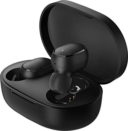 Xiaomi Redmi Buds Essential Cuffie Bluetooth, True Wireless, HD qualità del Suono, Bluetooth 5.2, Durata della Batteria di 18 ore, IPX4 Resistenti all'acqua, Nero