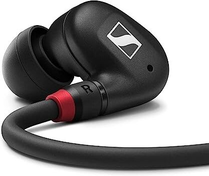 Sennheiser IE 100 PRO, cuffie dinamiche wireless per il monitoraggio intrauricolari, nere