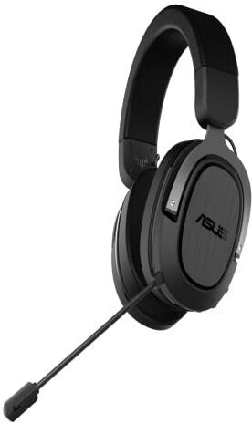 Asus TUF Gaming H3 Wireless Gaming Headset with 2.4GHz Wireless Connection, Virtual 7.1 Surround Sound, Lightweight design and Copatiable with PC, Playstation 5 and Nintendo Switch