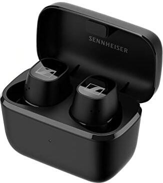 Sennheiser Auricolari Cx Plus True Wireless-Cuffie In-Ear Bluetooth Per Musica E Chiamate Con Cancellazione Attiva Del Rumore, Nero, ‎17 x 11.5 x 4.7 cm, 47 grammi