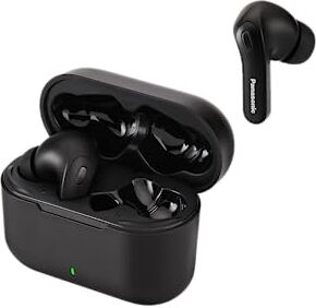 Panasonic RZ-B310WDE-K Auricolari Wireless con Cancellazione del Rumore, Bluetooth 5.3, Auricolari In-Ear, Cuffie con Microfono Integrato, XBS, 16 Ore di Riproduzione Con Custodia di Ricarica, Nero