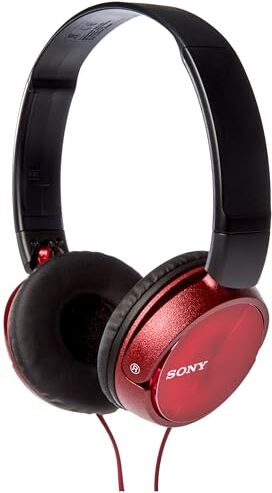 Sony Cuffie pieghevoli MDR-ZX310 Rosso metallizzato