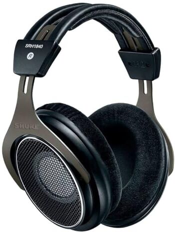 Shure SRH1840 Cuffie Aperte Professionali, Nero