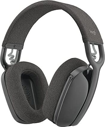 Logitech Zone Vibe 125 Cuffie Wireless con Microfono con Cancellazione del Rumore, Bluetooth, Ricevitore USB-A; Compatibile con Zoom, Google Voice, Google Meet, Mac/PC Grigio