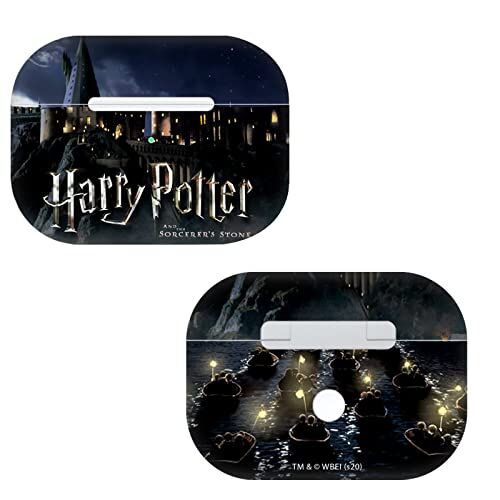 Head Case Designs Licenza Ufficiale Harry Potter Castello Sorcerer's Stone VI Vinile Sticker Pelle Adesivo Compatibile con AirPods PRO