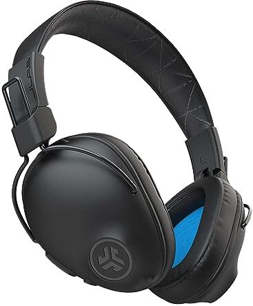 JLab Audio Studio Pro Cuffie Bluetooth, Cuffie Wireless Con Oltre 50 Ore Di Riproduzione Bluetooth 5, Suono Eq3, Ecopelle Ultra Morbida E Padiglioni In Cloud Foam, Controlli Di Traccia E Volume