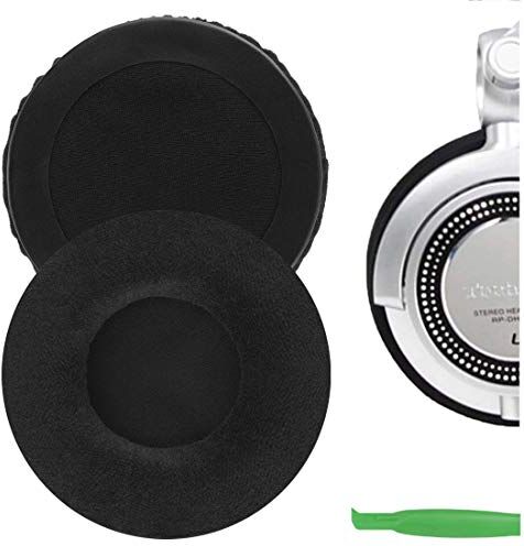 GEEKRIA Earpad Replacement for TECHNICS RP-DH1200 DJ, SONY MDR-V700, Z700, V700DJ, ATH-T2, ATH-PRO700 Headphones Replacement Ear Pad/Ear Cushion/Ear Cups (Black)