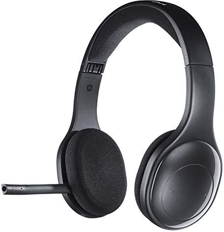 Logitech H800 Cuffie Bluetooth Wireless, Stereo Alta Definizione Con Microfono ‎Cancellazione Rumore, Ricevitore Nano Bluetooth e USB, Multi-Dispositivo, ‎PC/Mac/Smartphone/Tablet, Nero