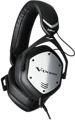 Roland Cuffie per V-Drums   Progettate da  & V-Moda per le V-Drums & Tutte le Batterie Elettroniche   Suono Immersivo   Massimo Comfort   Cavo Lungo Per Suonare Senza Intoppi