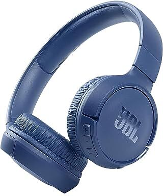 JBL Tune 510BT Cuffie On-Ear Wireless, Bluetooth 5.0, Pieghevole, Microfono Integrato, Connessione Multipoint e ad Assistente Vocale, fino a 40 Ore di Autonomia e Ricarica Veloce, Blu