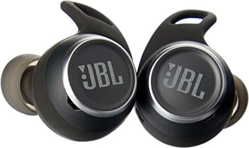 JBL Reflect Aero Cuffie In-Ear True Wireless Bluetooth, Auricolari Impermeabili e Antipolvere IP68 con Cancellazione Adattiva del Rumore, per Musica e Chiamate, Autonomia 8+16 Ore, Nero