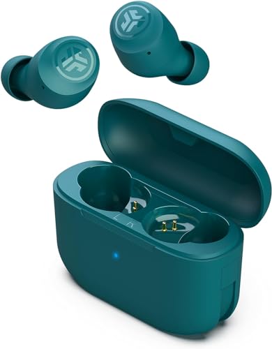 JLab Go Air Pop Cuffie Bluetooth In Ear Piccole, Auricolari Senza Fili, 32H+ di Autonomia, IPX4 True Wireless Earbuds con Suono Personalizzabile EQ3, Custodia Ricarica, Verde