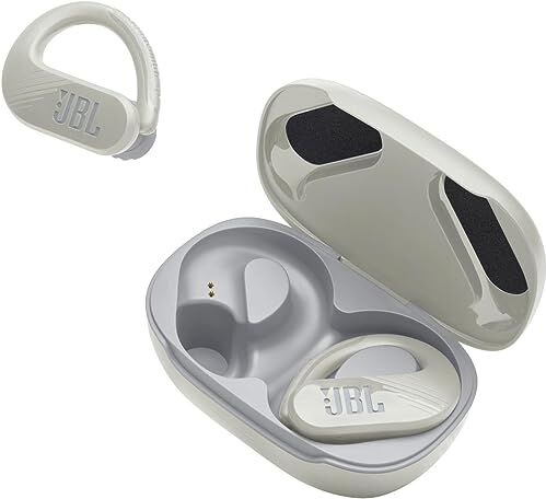 JBL Endurance Peak 3 Auricolari Wireless In-Ear, Cuffie Subacquee fino a 1,5 m per Attività Sportive, Waterproof IP68, con Tecnologia TalkThru e AmbientAware, fino a 50 h di Autonomia, Bianco