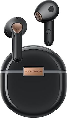 SoundPEATS Air4 Lite Auricolari Bluetooth 5.3 Cuffie Bluetooth Hi-Res Audio Codec LDAC Cuffie wireless Semi in ear con 6 Microfoni per Chiamate,Driver da 13 mm, Multipoint, 30 Ore, Controllo APP