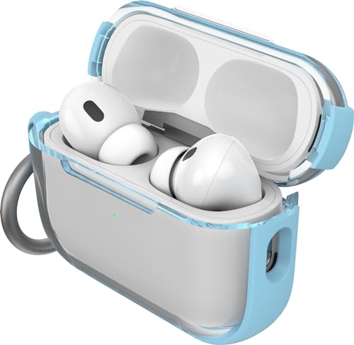 OtterBox HEADPHONE CLEAR CASE Apple AirPods Pro (2nd gen), Secure Fit, compatibile MagSafe, compatibile con ricarica wireless, protezione totale da graffi e cadute accidentali. Regency.